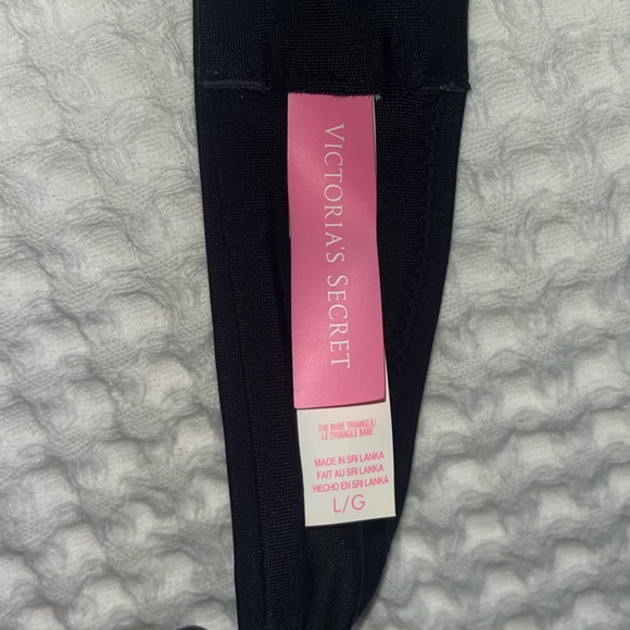 Victoria’s Secret bikini top cool palm orange and black, Size L VG - Picture 4 of 5